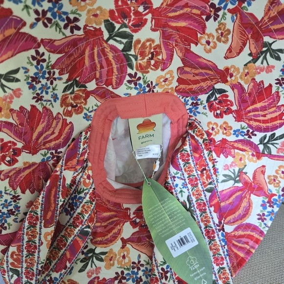 Farm Rio Floral Multicolor HAT - Picture 3 of 3